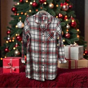 Wondershop Christmas Button Down Plaid Family Christmas Matching Pajamas festive